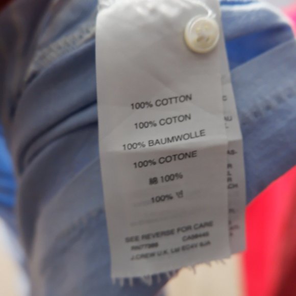 J Crew blue peplum tank top - Picture 9 of 11